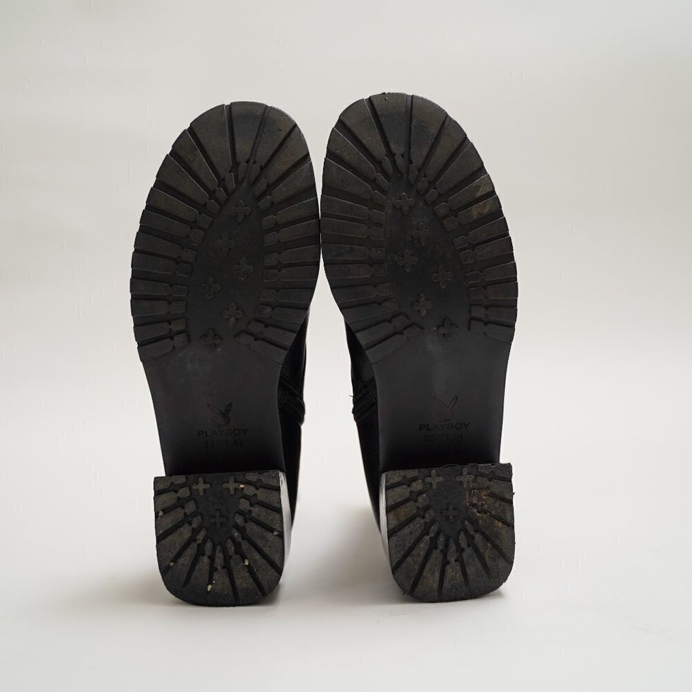 Vintage 1970's PLAYBOY Zip & Lace-Up Ankle Boots - Picture 6 of 13